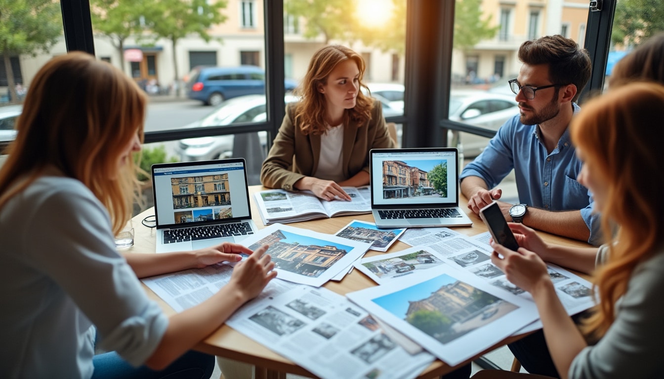 Illustration: Comment comparer les annonces immobilières disponibles à Lyon
