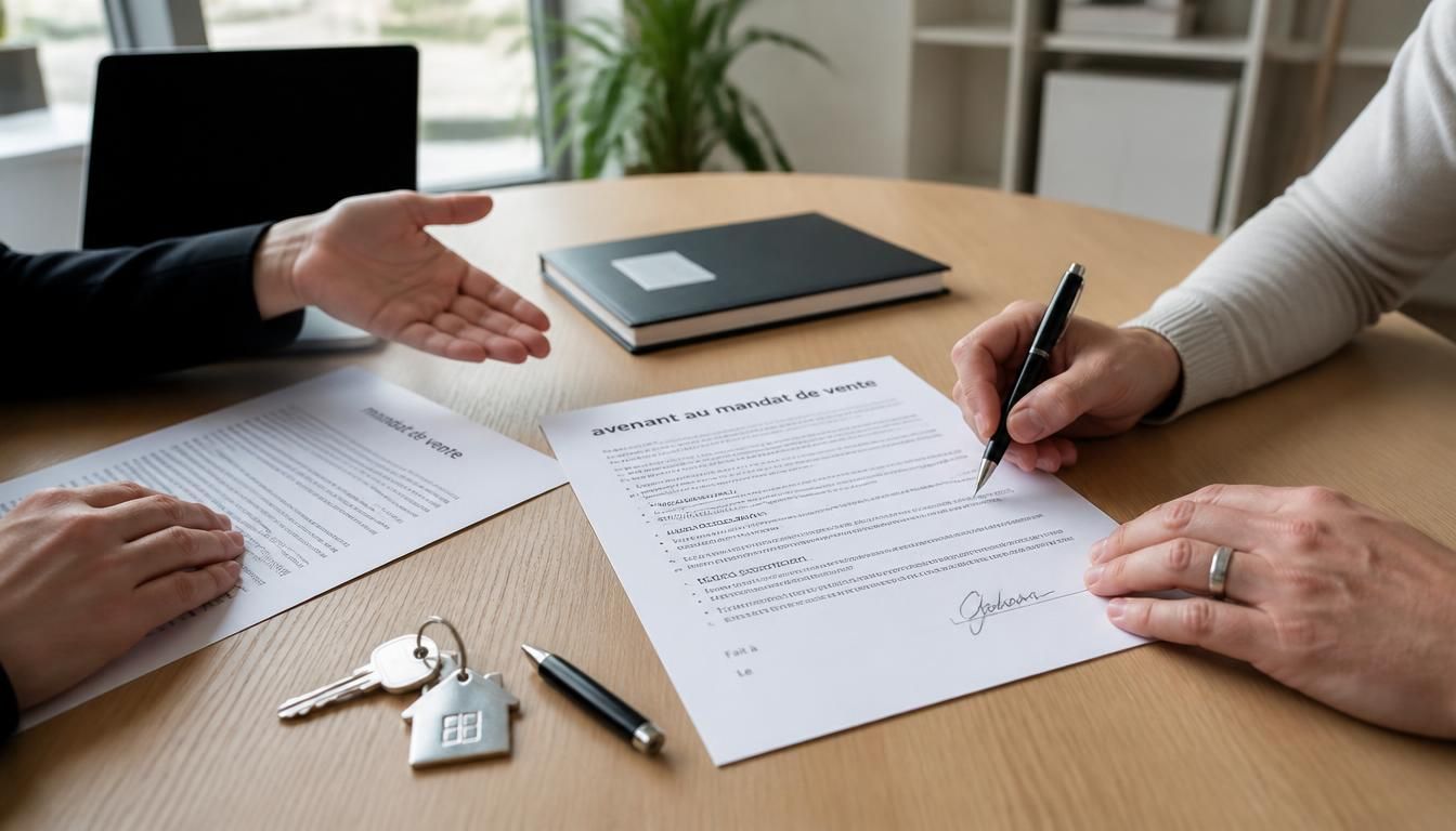 Avenant au mandat de vente : quand et comment l’utiliser
